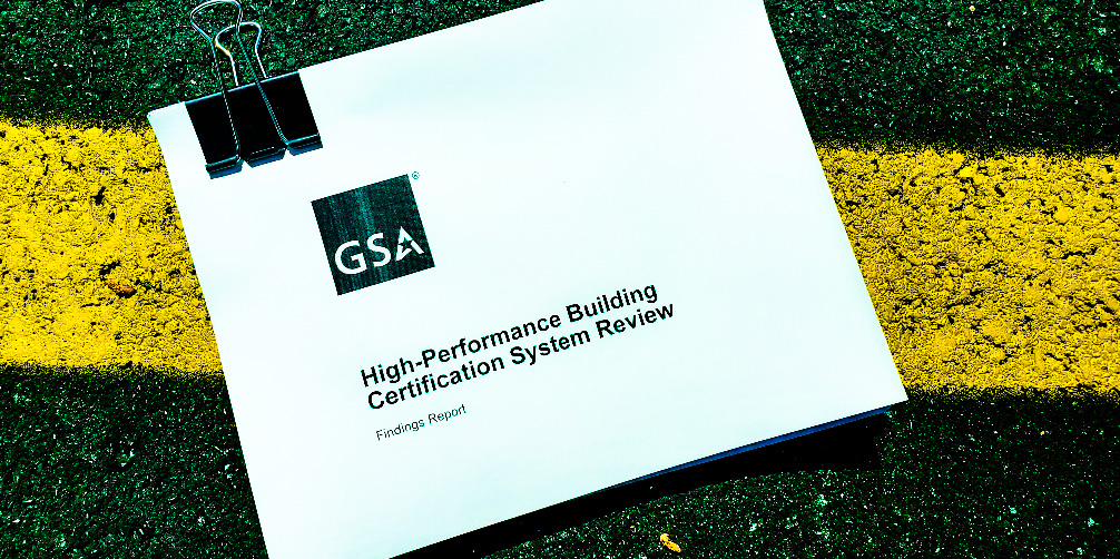 GSA Reviews more than 100 Green Building Systems and Selects 5 Green